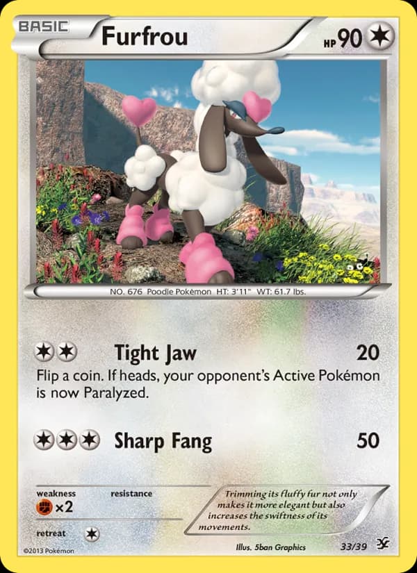 Furfrou 33/39, Kalos Starter Set