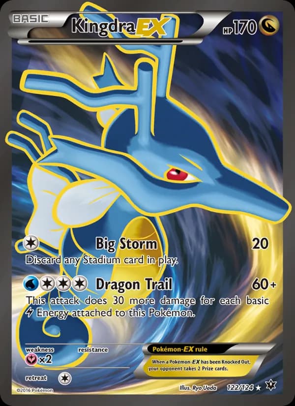 Kingdra EX 122/124, Fates Collide
