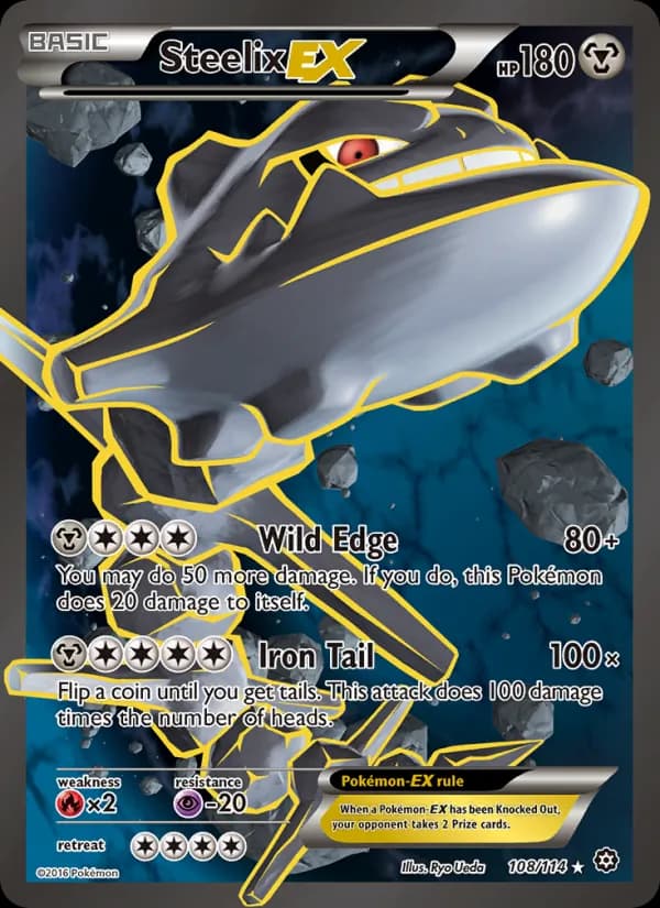 Steelix EX 108/114, Steam Siege