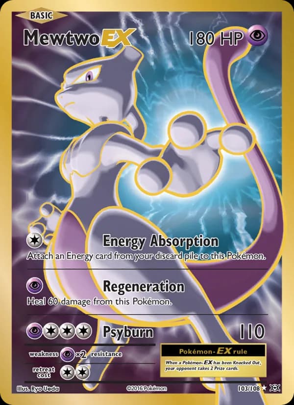 Mewtwo EX 103/108, Evolutions