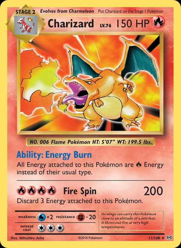 Charizard 11/108