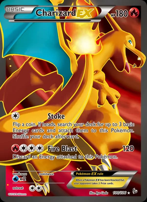 Charizard EX 100/106