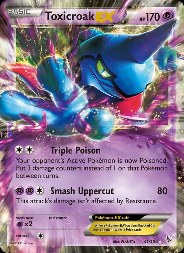Toxicroak EX 41/106, Flashfire