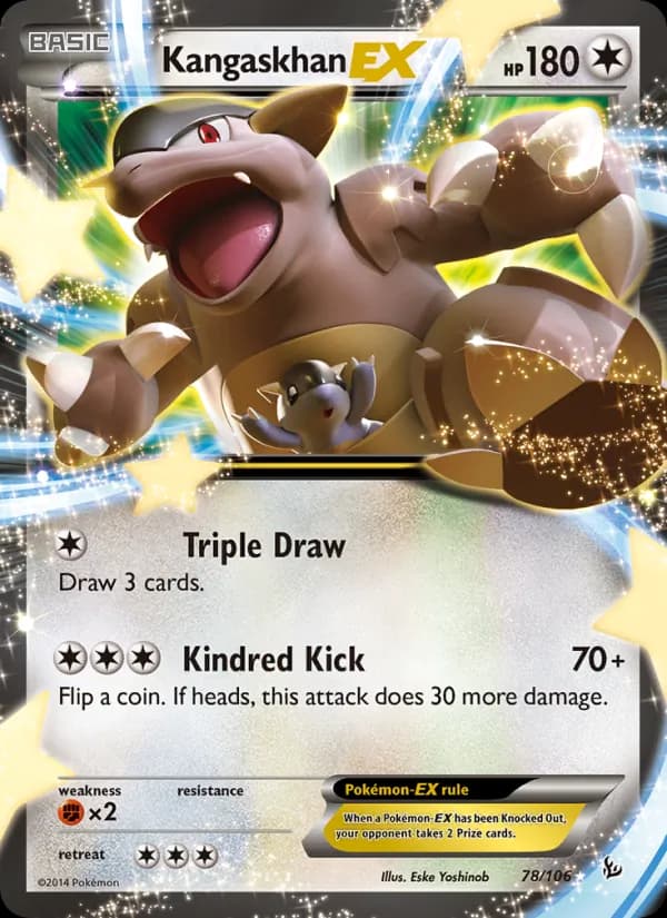 Kangaskhan EX 78/106, Flashfire