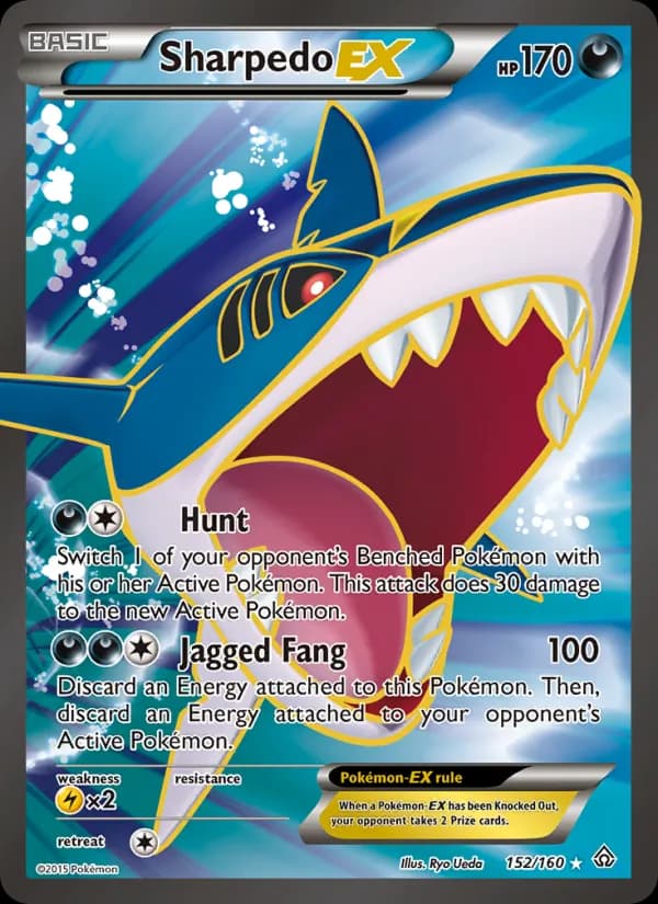 Sharpedo EX 152/160, Primal Clash
