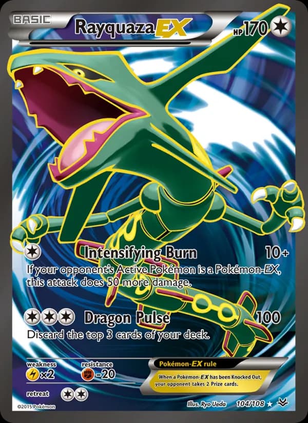 Rayquaza EX 104/108