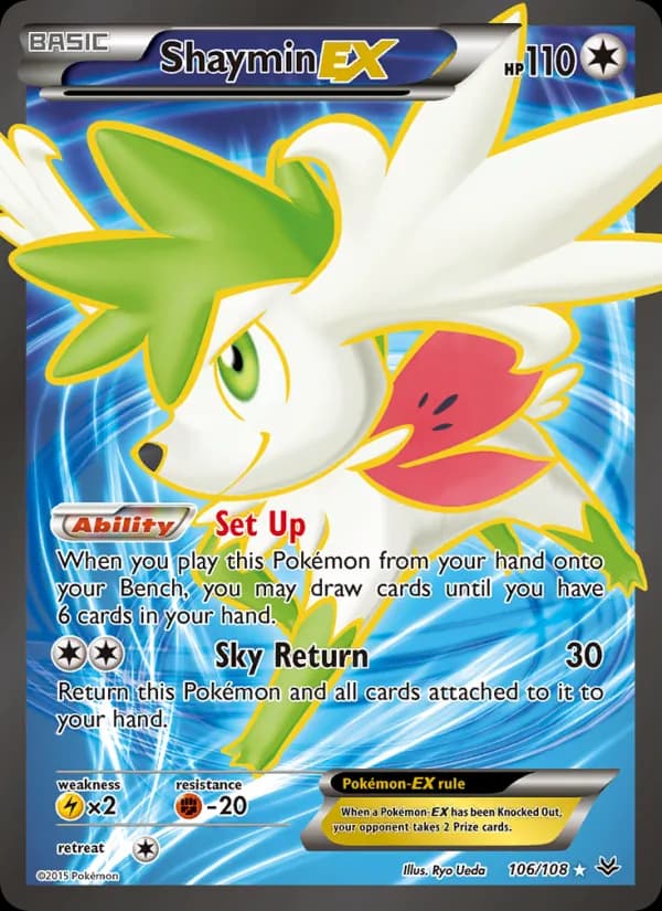Shaymin EX 106/108, Roaring Skies