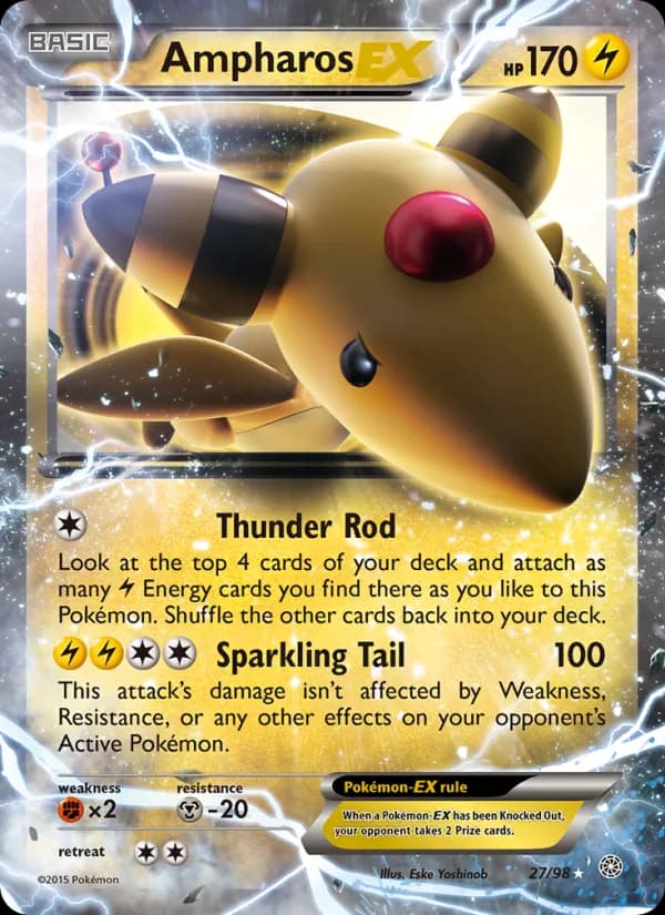 Ampharos EX 27/98