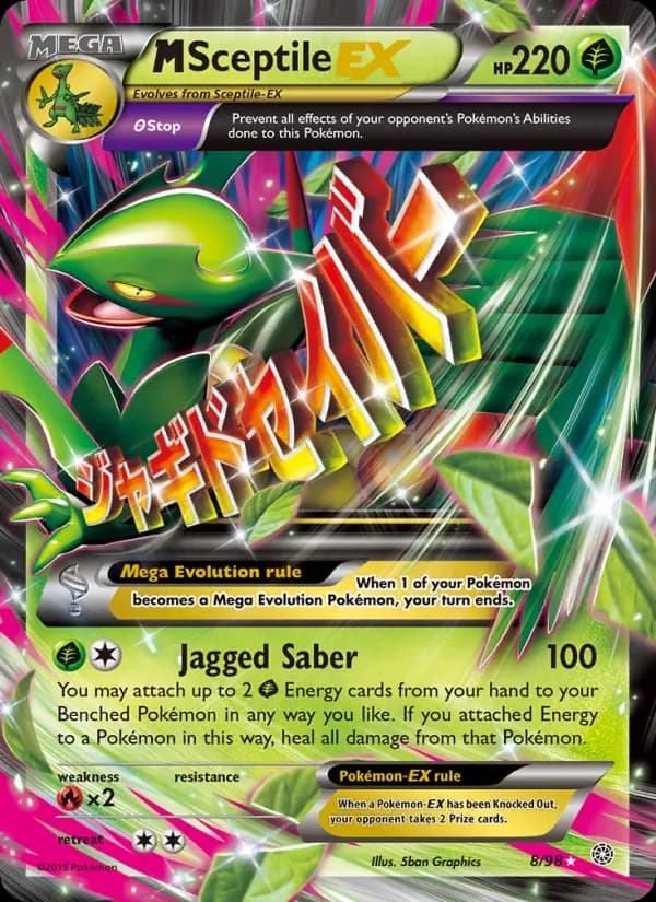 M Sceptile EX 8/98, Ancient Origins