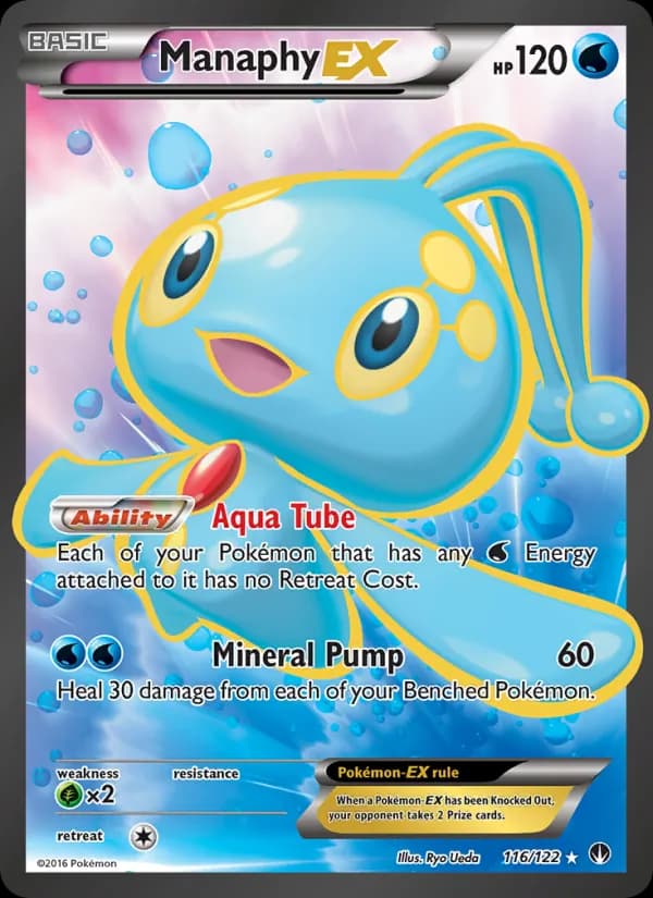 Manaphy EX 116/122, BREAKpoint