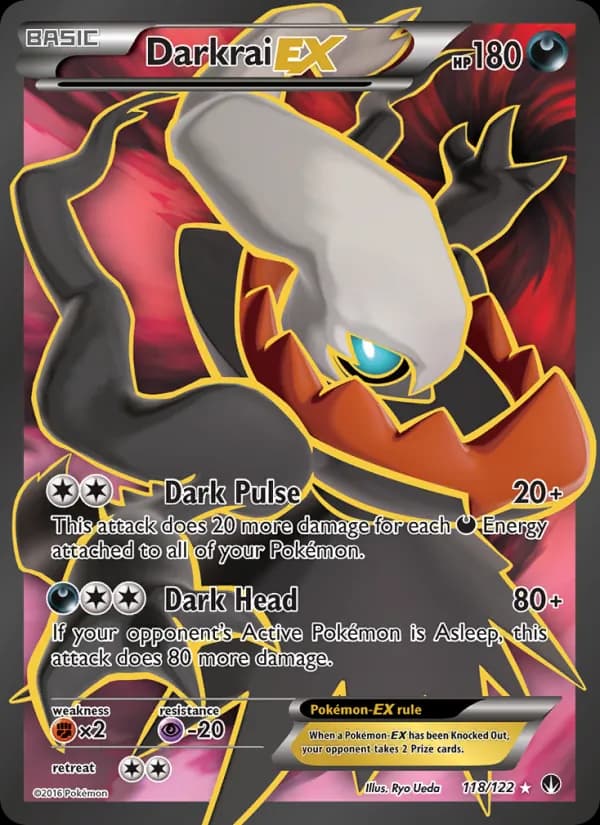 Darkrai EX 118/122