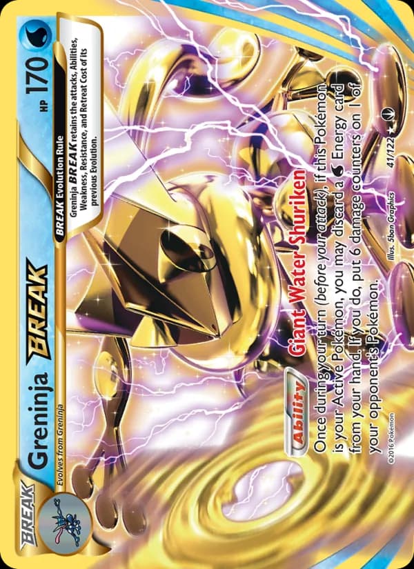 Greninja BREAK 41/122, BREAKpoint