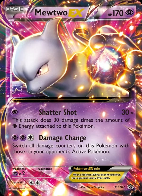 Mewtwo EX XY107/211