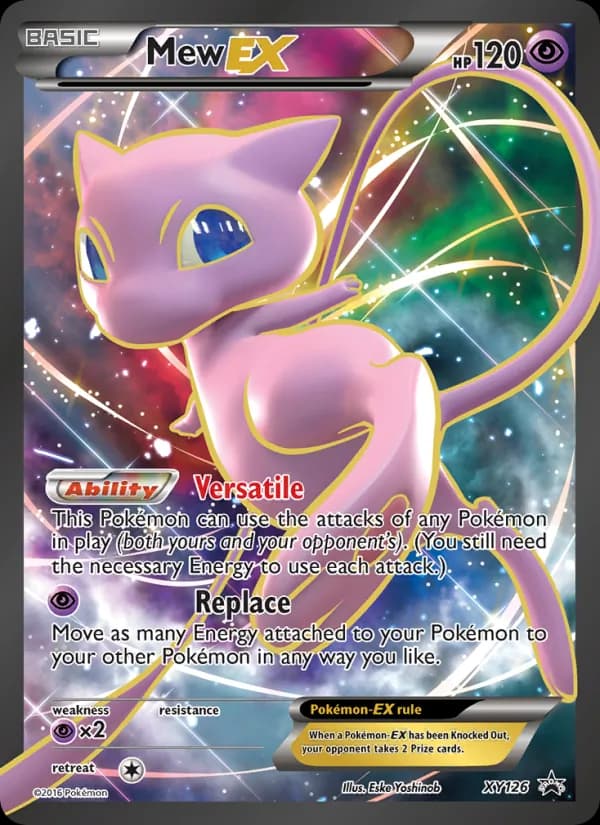 Mew EX XY126/211, XY Black Star Promos