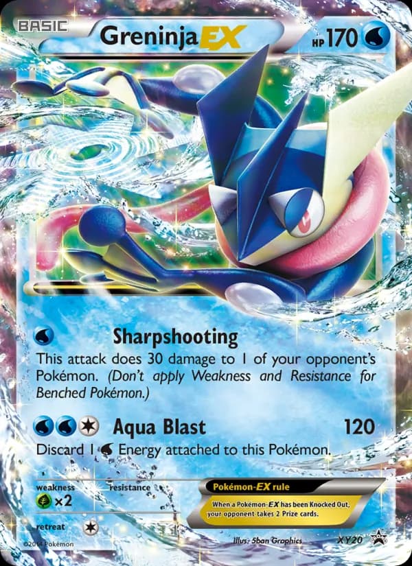 Greninja EX XY20/211, XY Black Star Promos