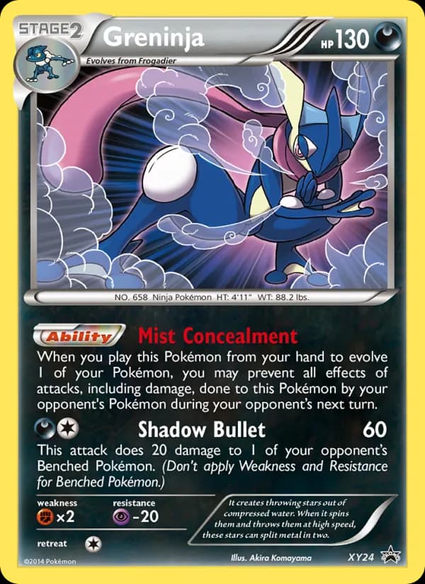 Greninja XY24/211, XY Black Star Promos