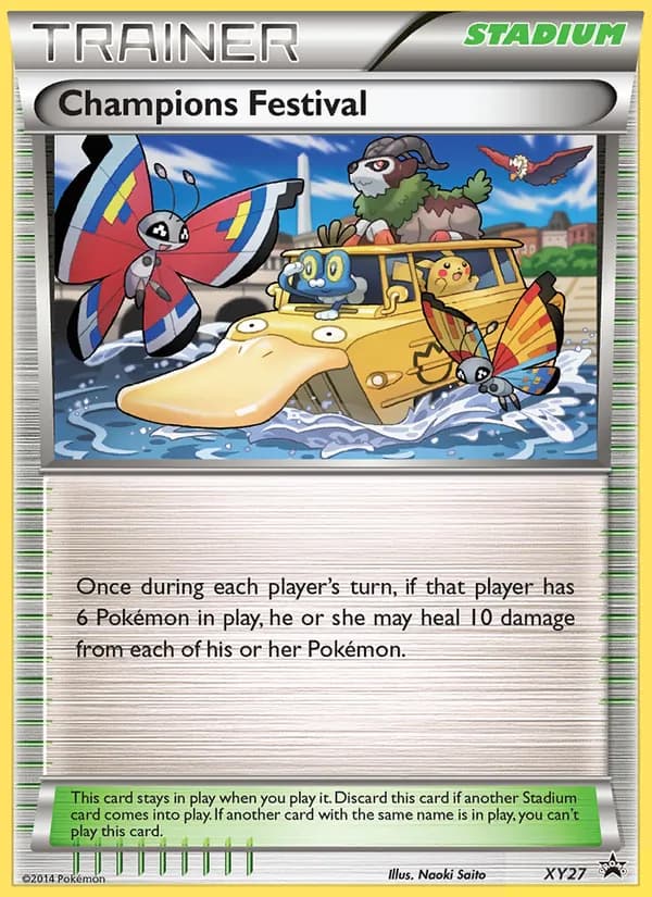Champions Festival XY27/211, XY Black Star Promos