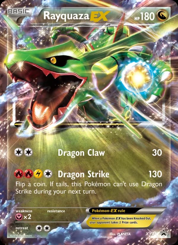 Rayquaza EX XY73/211, XY Black Star Promos