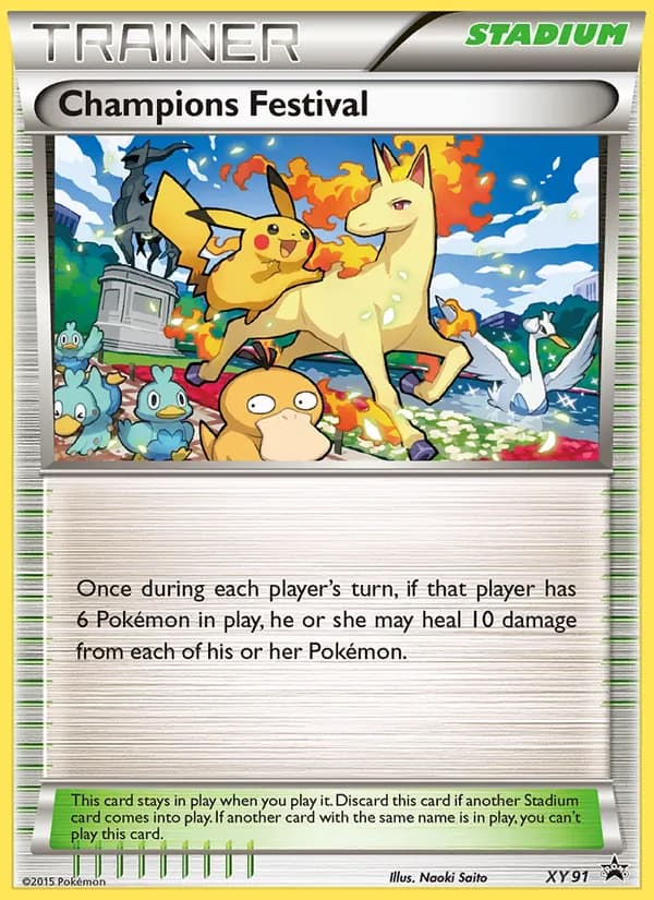 Champions Festival XY91/211, XY Black Star Promos