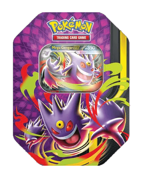 Pokémon TCG: Mega Moonlit Tin - Mega Gengar, view 1
