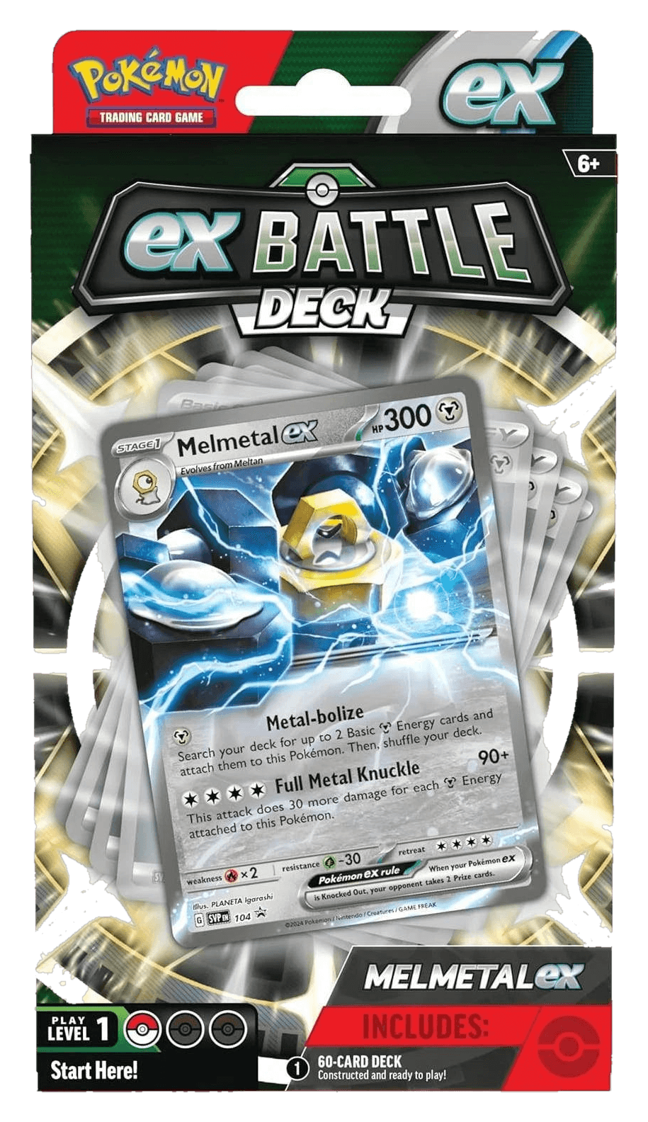 Pokémon Battle Deck - Melmetal ex, view 1