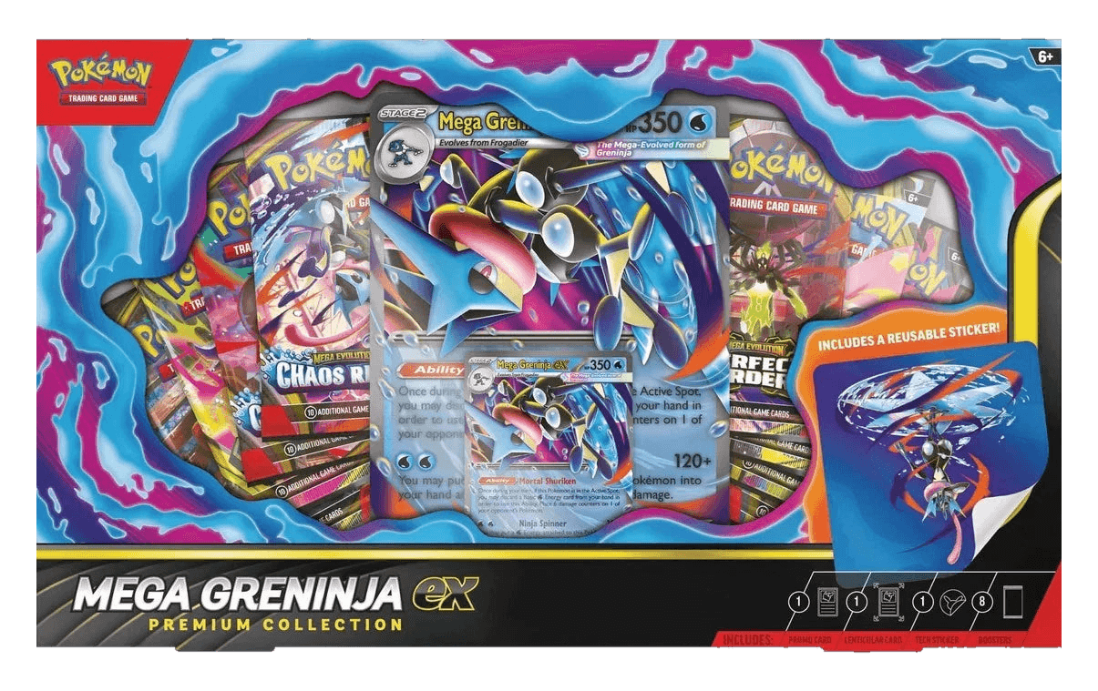 Pokémon TCG: Mega Greninja ex Premium Collection, view 1